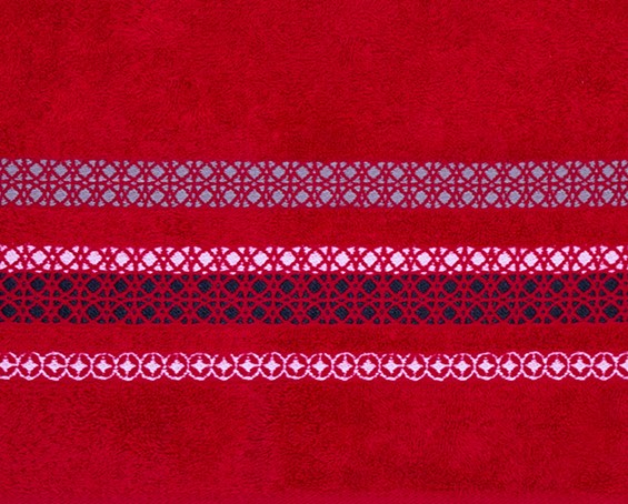 Ręcznik 50x90 czerwony Cloe 480g