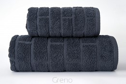 Ręcznik 50x90 ciemny popielaty Brick Greno