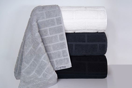 Ręcznik 50x90 cappucino Brick Greno