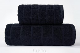 Ręcznik 70x140 czarny Brick Greno