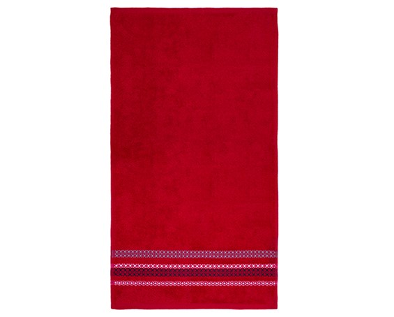 Ręcznik 70x140 czerwony Cloe 480g