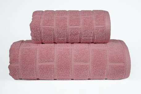 Ręcznik 70x140 różany Brick Greno