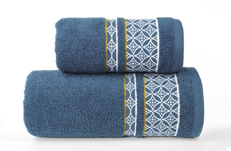 Ręcznik 30x50 niebieski Arabiana Greno