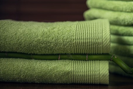 Ręcznik bambusowy 450g 50x90 limonka