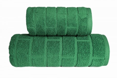 Ręcznik 70x140 zielony Brick Greno