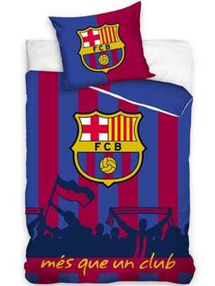 Pościel FC Barcelona 160x200 licencyjna