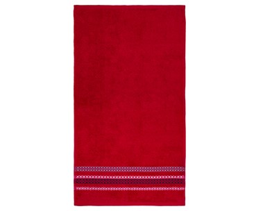 Ręcznik 70x140 czerwony Cloe 480g