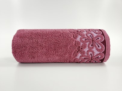 Ręcznik 50x90 purpurowy Bella Greno